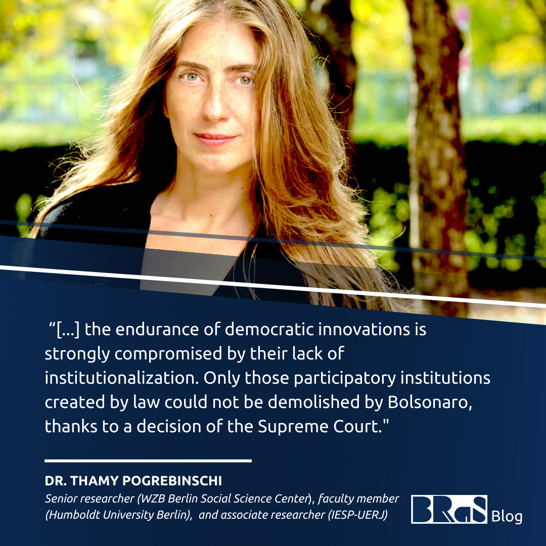 Interview: Dr. Thamy Pogrebinschi