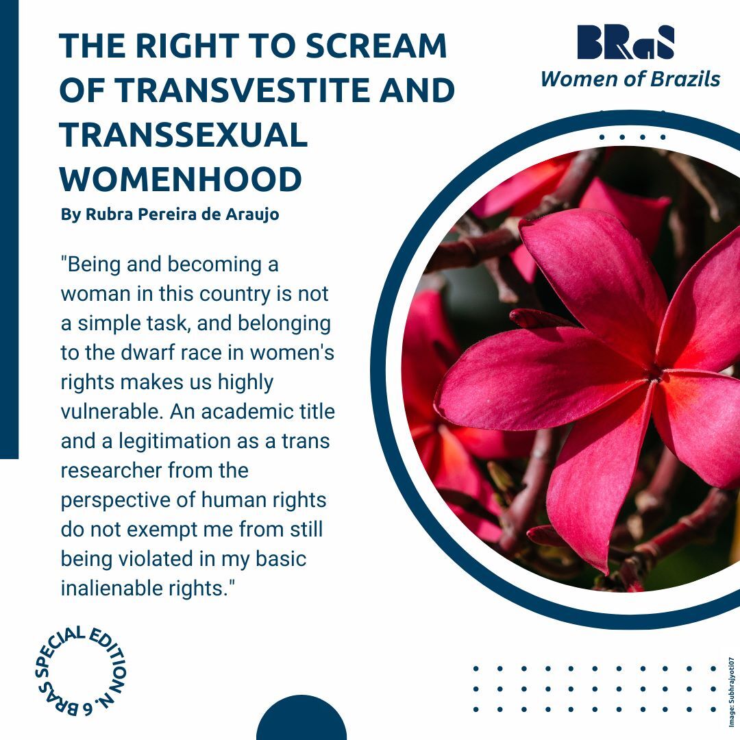 The right to scream of transvestite and transsexual womenhood