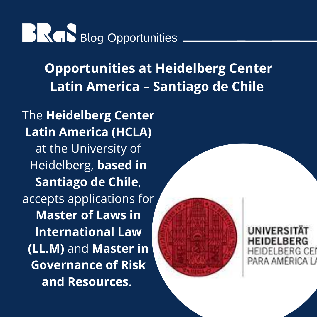 Opportunities at Heidelberg Center Latin America – Santiago de Chile
